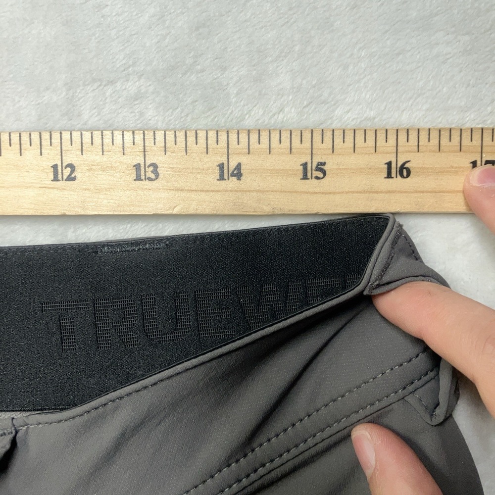 Truewerk Pants Gray T1 Pro WerkPant With Knee Pads Nylon Cargo Mens 32x34 - Picture 8 of 12